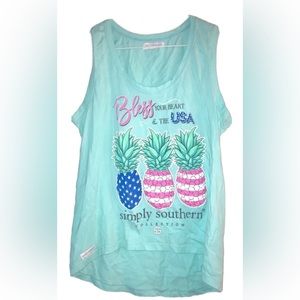 Simply southern tank top size small